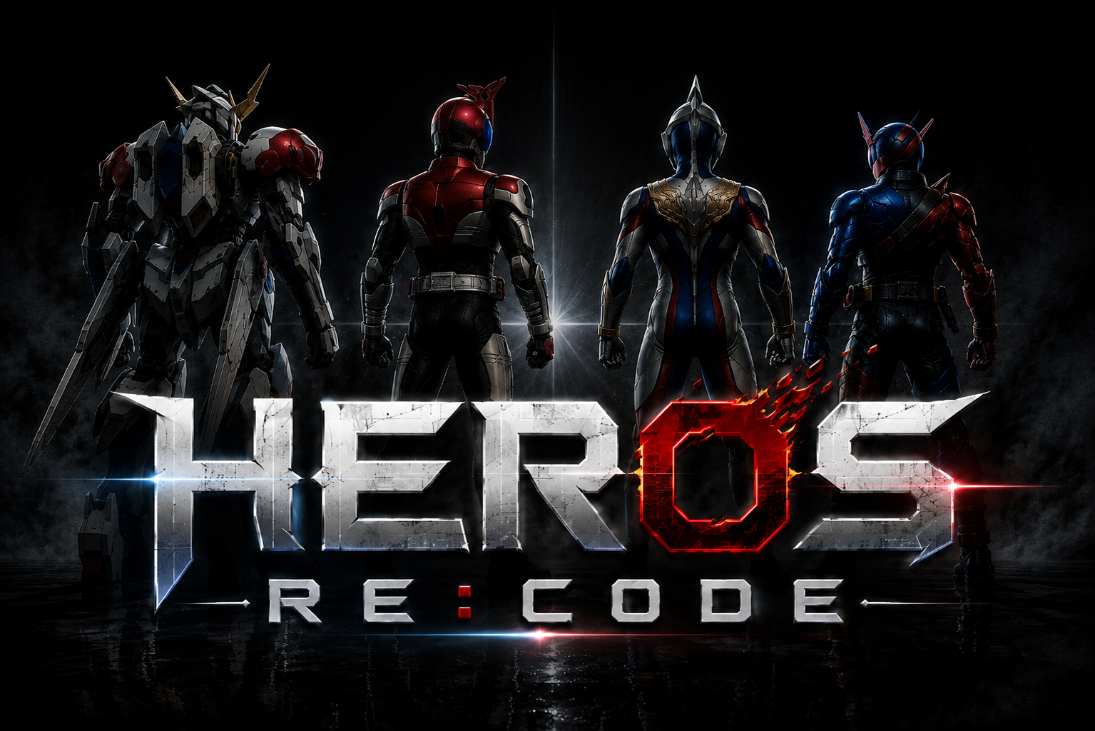 HEROS RE:CODE — 四位英雄並肩而立